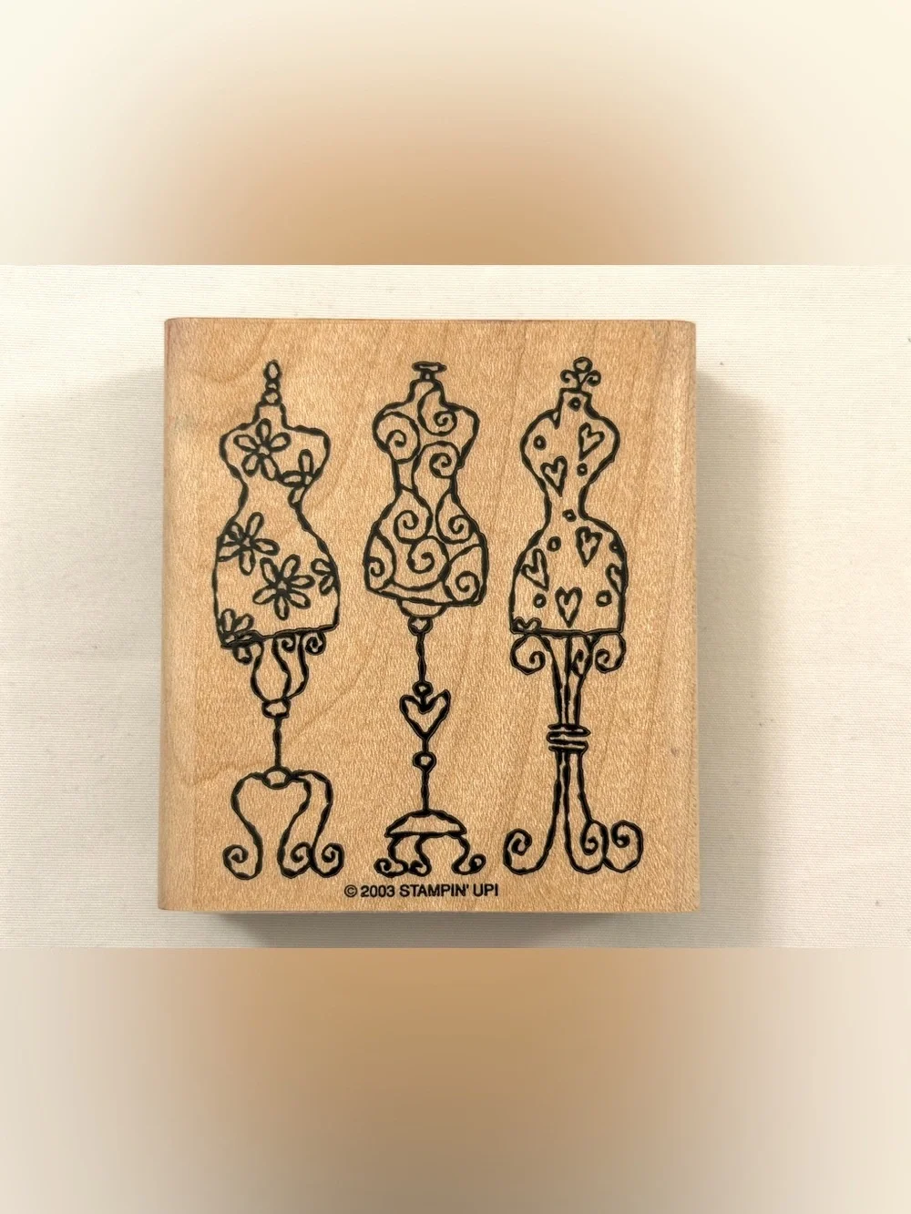 2 Stampin’ Up Stamp Sets ~Fashion/Friends/A Girl Thing + Free Stamp Pad